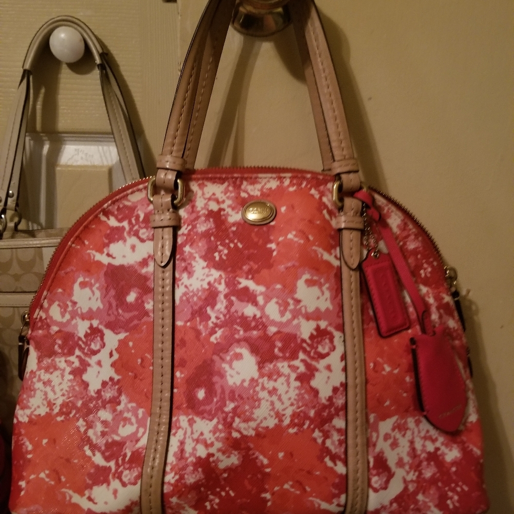 Coach Floral handbag